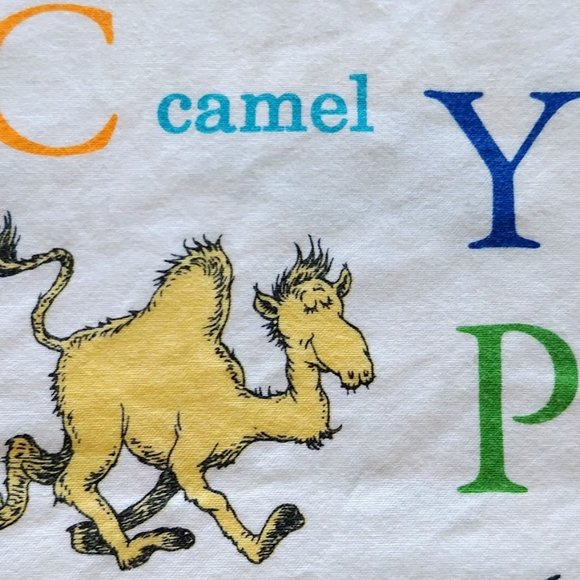 Large Dr Seuss Alphabet Pillowcase - Picture 7 of 12